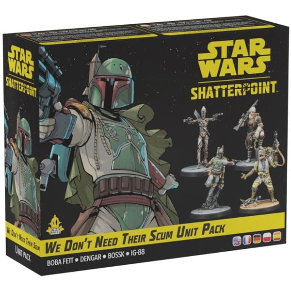 Star Wars Shatterpoint – We Don't Need Their Scum Unit Pack