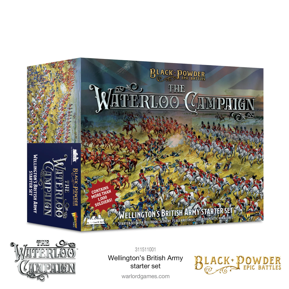 The Waterloo Campaign Wellington's British Army Starter Set