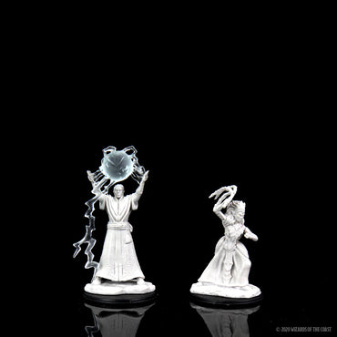 Wizkids: Drow Mage and Drow Priestess