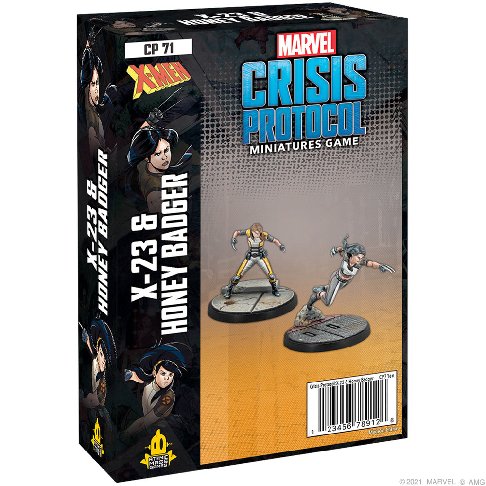 Marvel Crisis Protocol: X-23 and Honey Badger