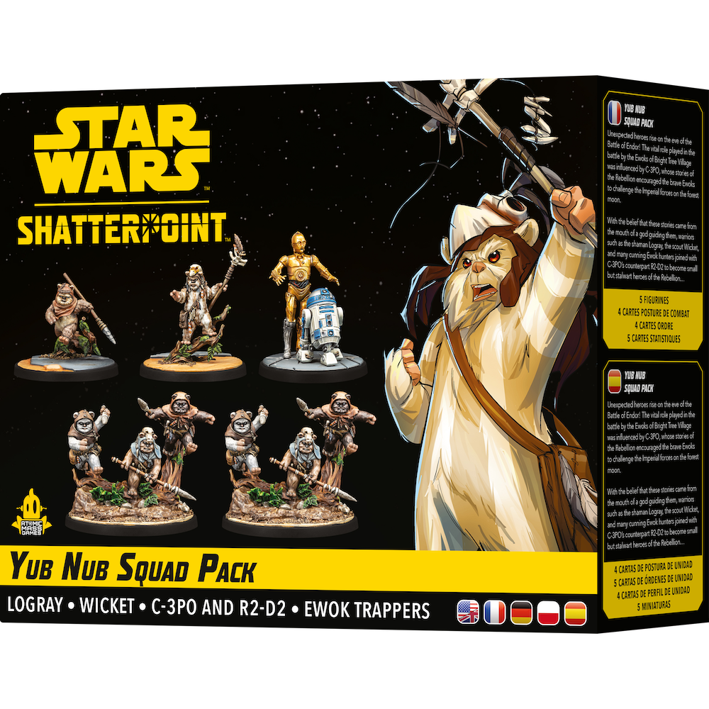 Shatterpoint: Yub Nub Logray & Wicket Squad Pack