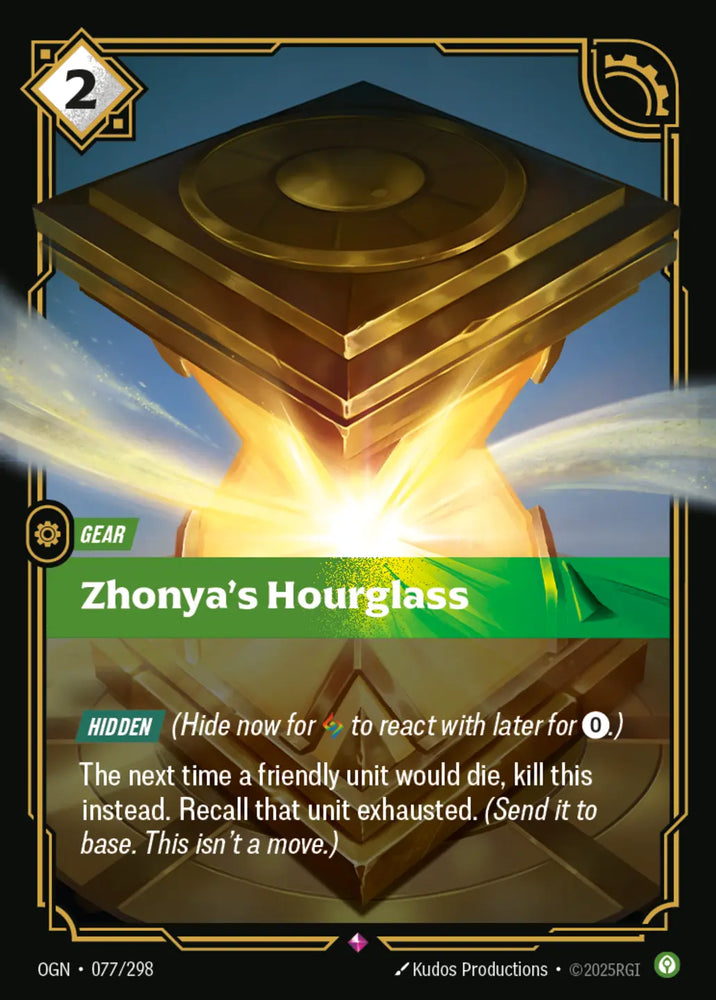 Zhonya's Hourglass [Origins]