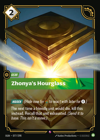 Zhonya's Hourglass [Origins]