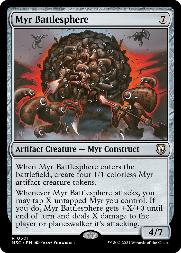 Myr Battlesphere [Modern Horizons 3 Commander]