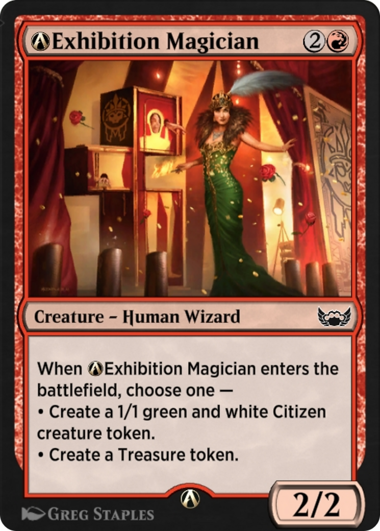 A-Exhibition Magician (SNC-A-106) - Streets of New Capenna