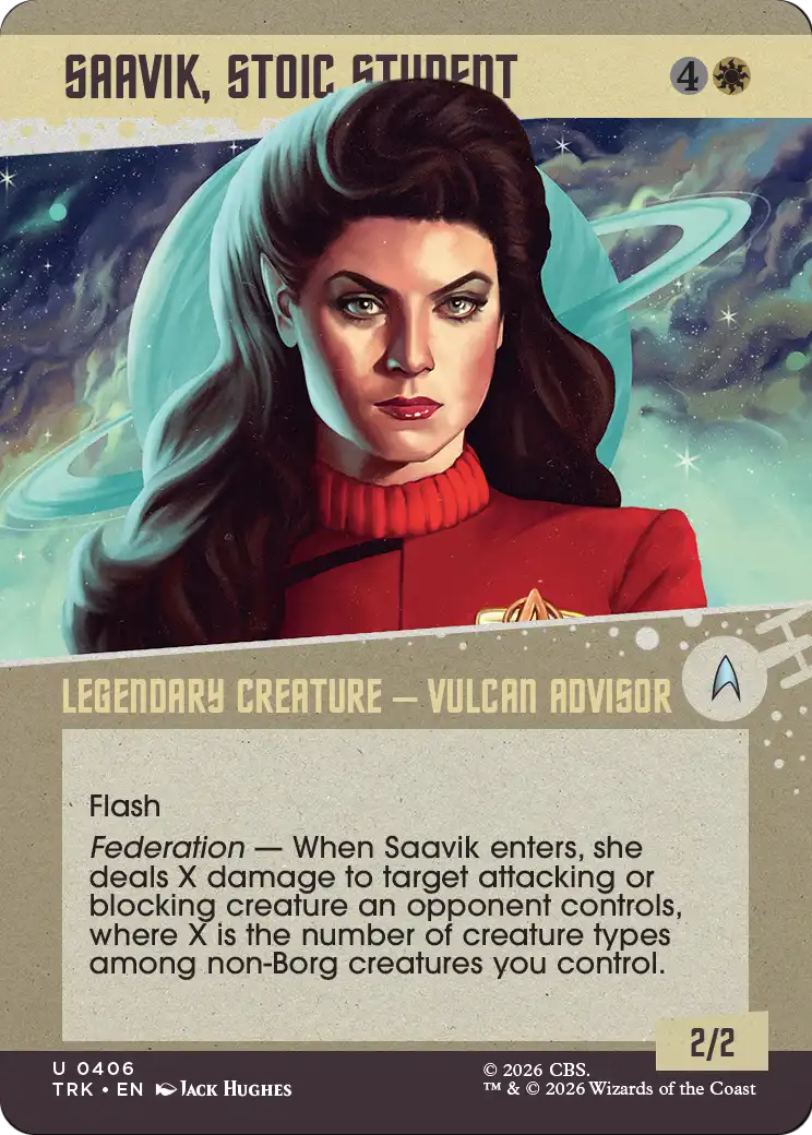 Saavik, Stoic Student (Showcase) [Star Trek]