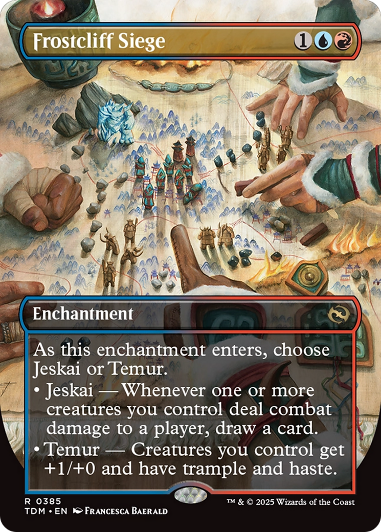 Frostcliff Siege (Borderless) [Tarkir: Dragonstorm]
