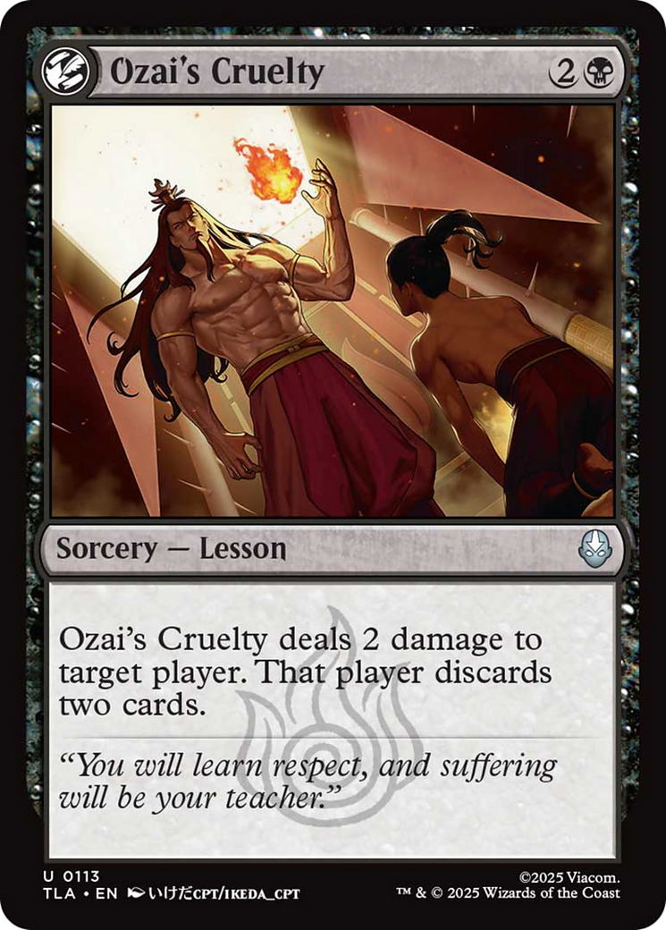Ozai's Cruelty [Avatar: The Last Airbender]