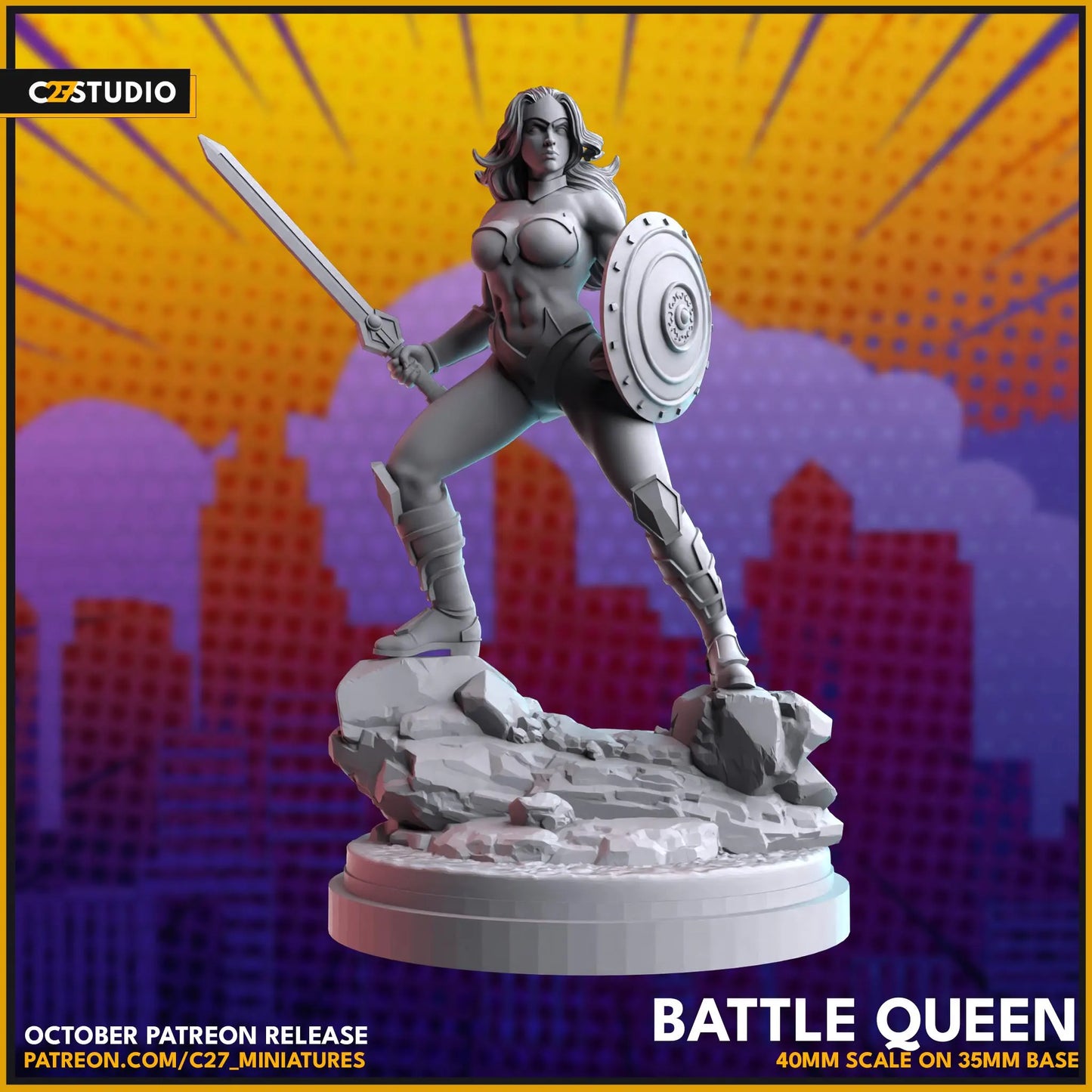 C27 - Battle Queen | Power Princess