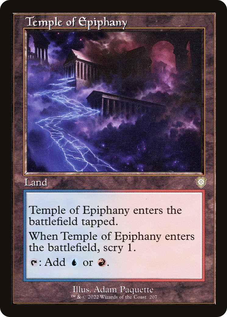 Temple of Epiphany (Retro) [The Brothers' War Commander]