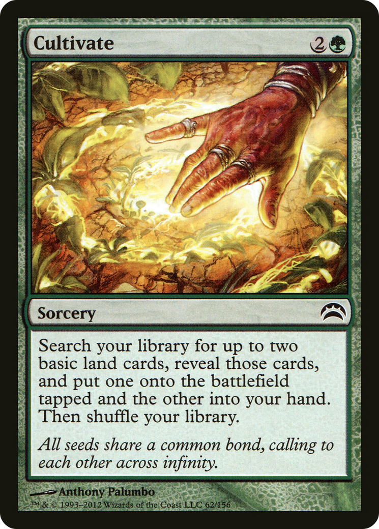 Cultivate (PC2-062) - Planechase 2012 Foil