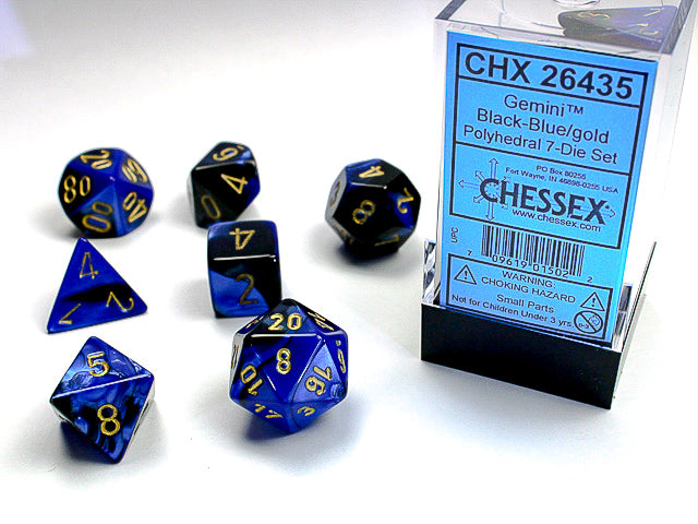 Gemini Black/Gold 7 die set