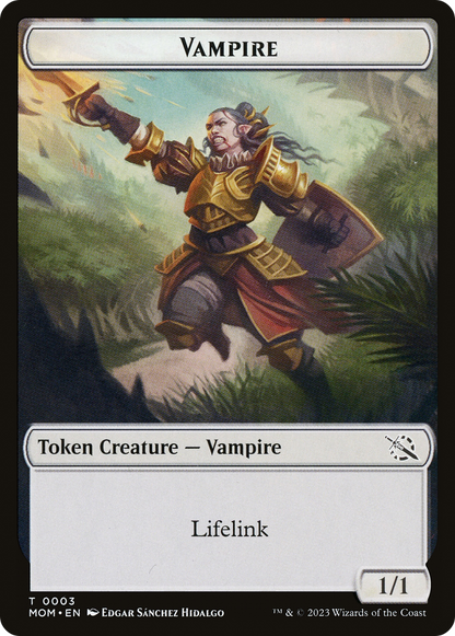 Vampire // Horse Double-Sided Token [The List]