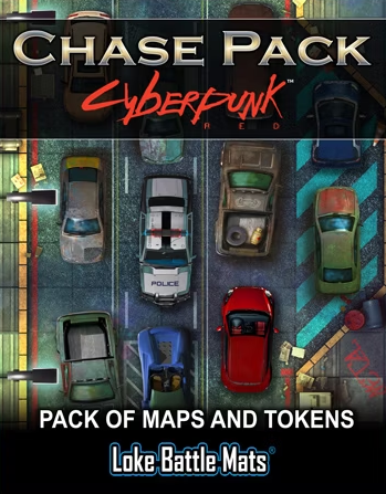 CYBERPUNK RED CHASE PACK MAPS/TOKENS