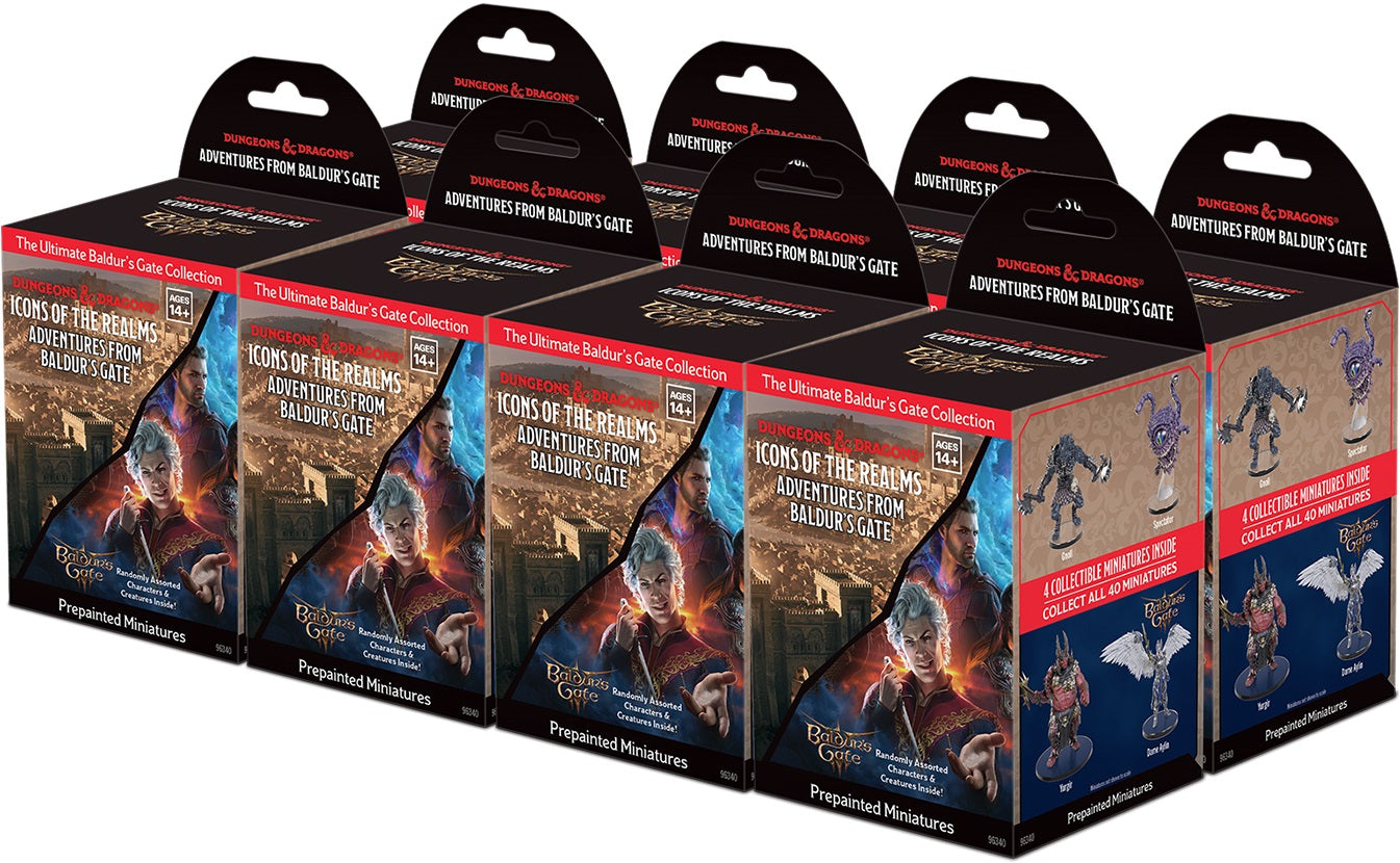 DND ICONS ADVENTURES FROM BALDUR'S GATE