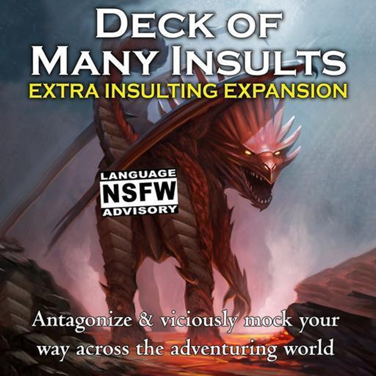 DECK OF MANY INSULTS EXTRA INSULTING EXP