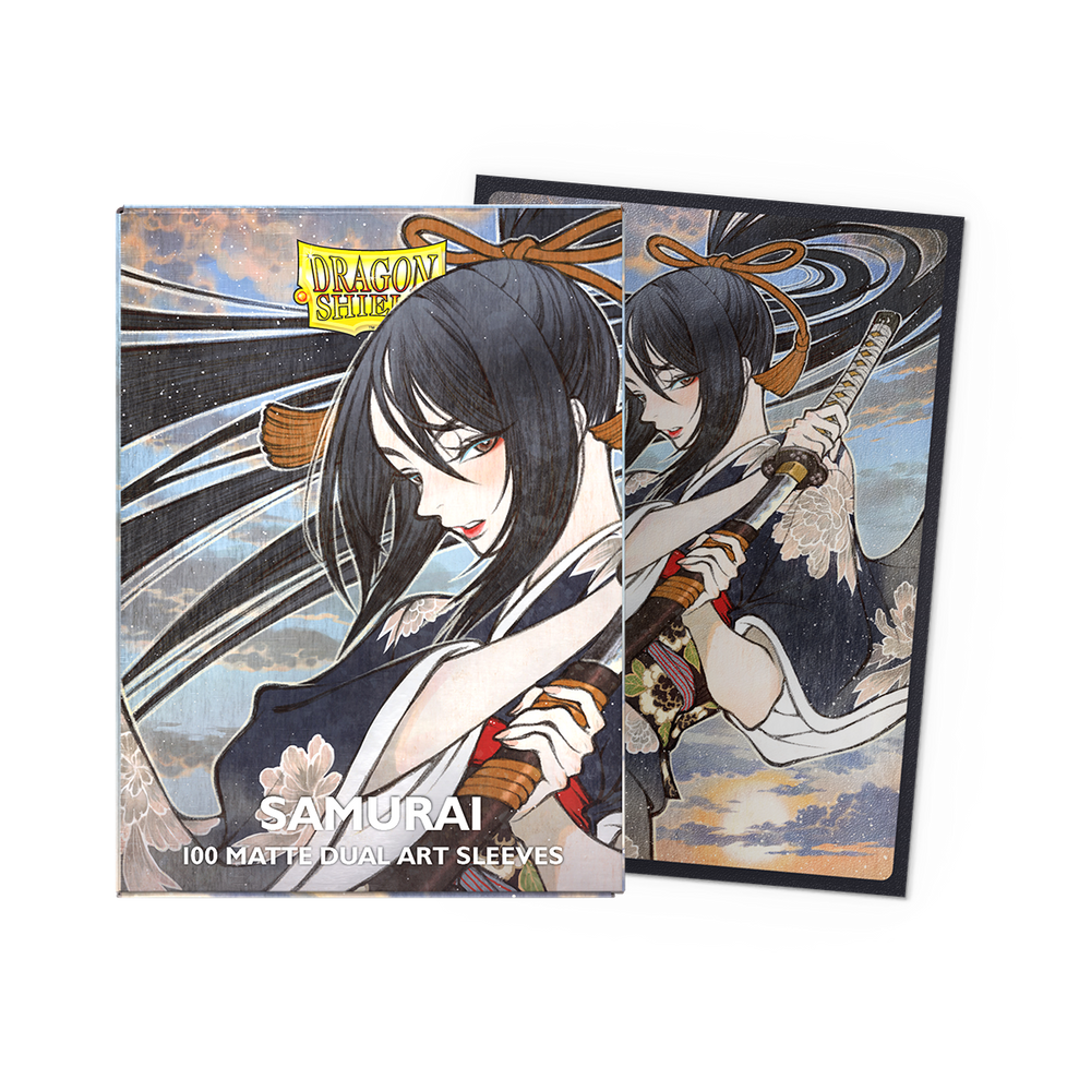 Dragon shield: Dual Matte Samurai Art Sleeves