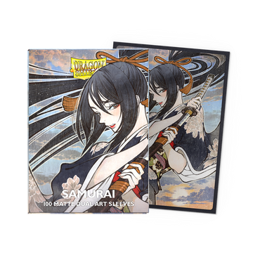 Dragon shield: Dual Matte Samurai Art Sleeves