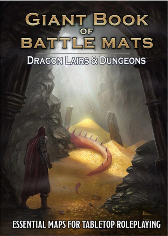 DRAGON LAIRS AND DUNGEONS A GIANT BOOK BATTLEMAT