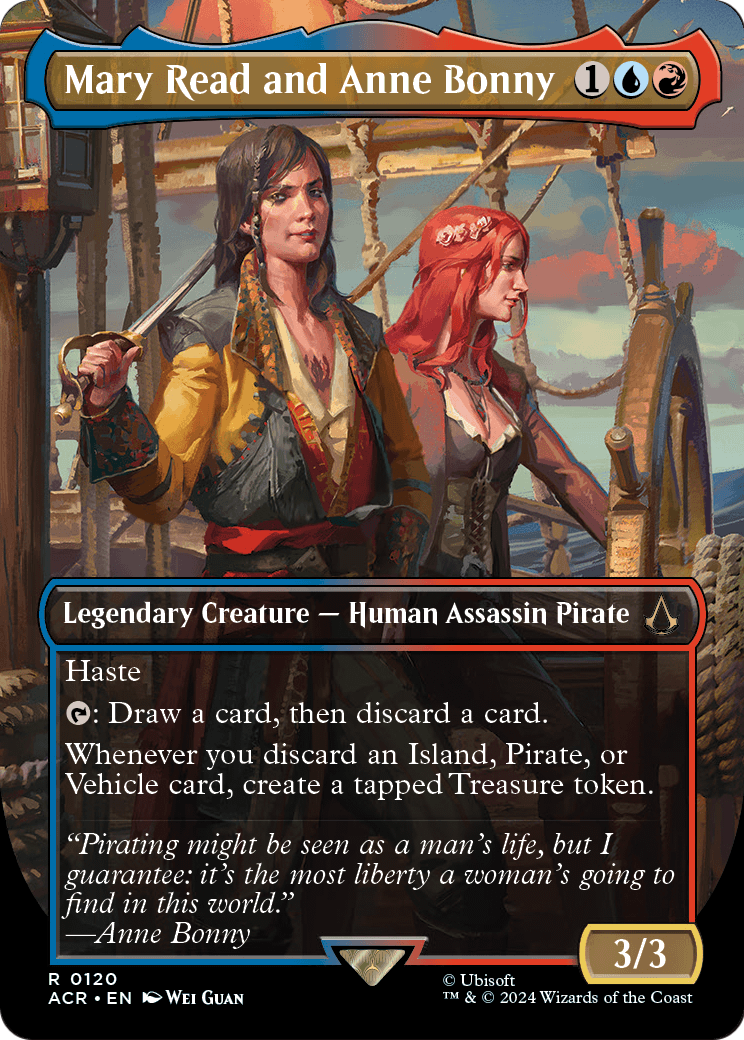 Mary Read and Anne Bonny (Borderless) [Assassin's Creed]