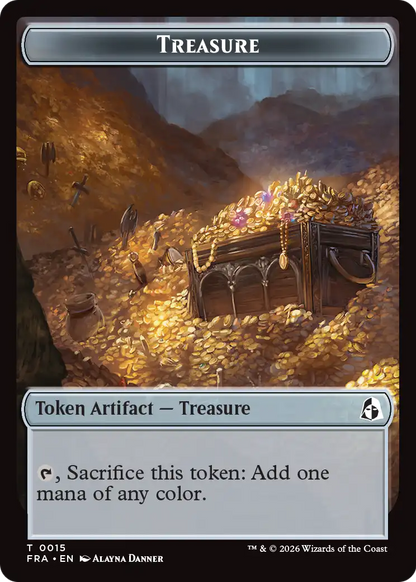 Angel (0003) // Treasure Double-Sided Token [Reality Fracture Tokens]