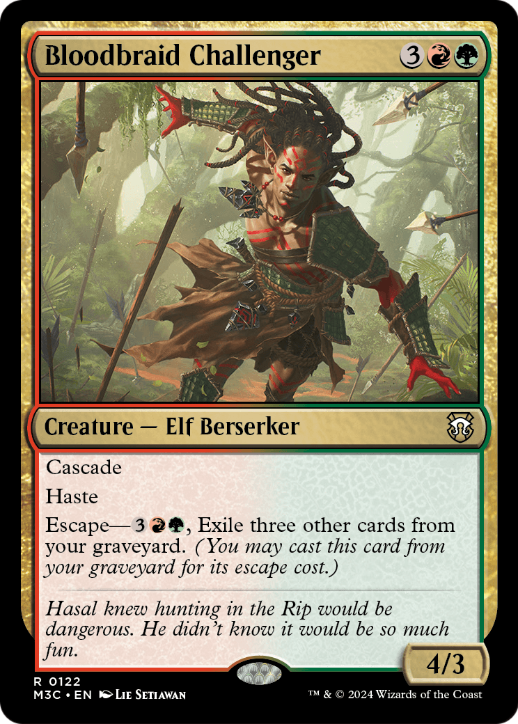 Bloodbraid Challenger [Modern Horizons 3 Commander]