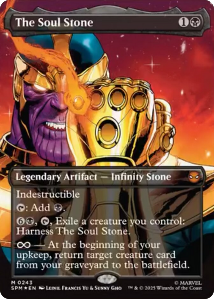 Scan #25 The Soul Stone (Borderless) [Marvel's Spider-Man]