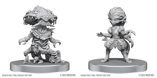 PF UNPAINTED MINIS WV28 FUNGUS LESHY AND SEAWEED LESHY