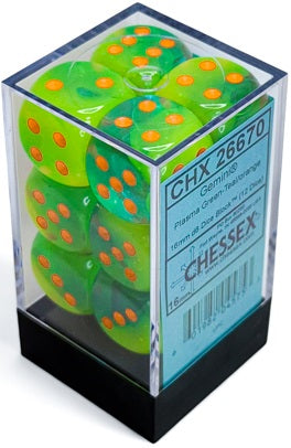 GEMINI 7-DIE SET PLASMA GREEN-TEAL/ORANGE LUMINARY