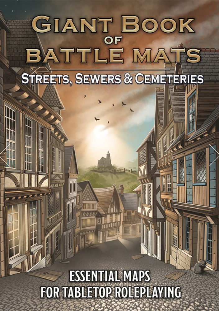GIANT BOOK OF BATTLE MATS - STREETS, SEWERS & CEMETERIES
