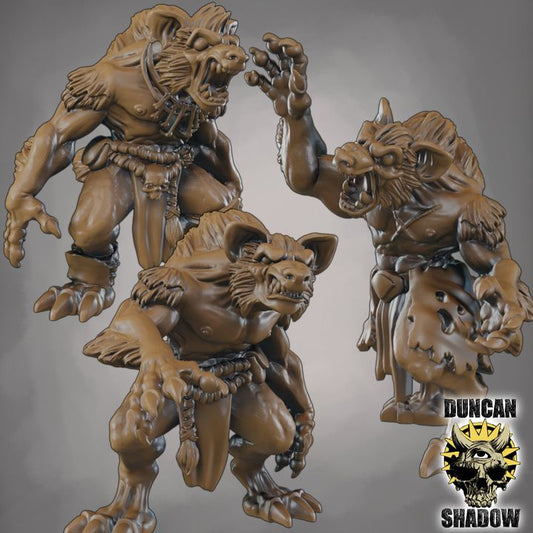 Duncan Shadow - Gnolls Savages 3-pack