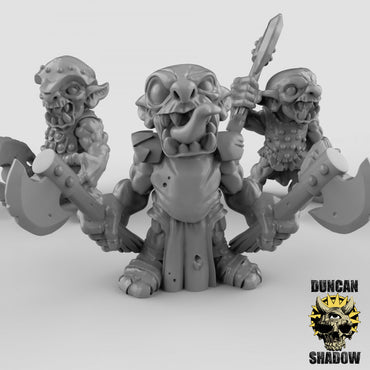 Duncan Shadow - Goblins with axes 5-pack