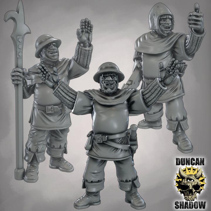 Duncan Shadow - Happy Guards 3-pack