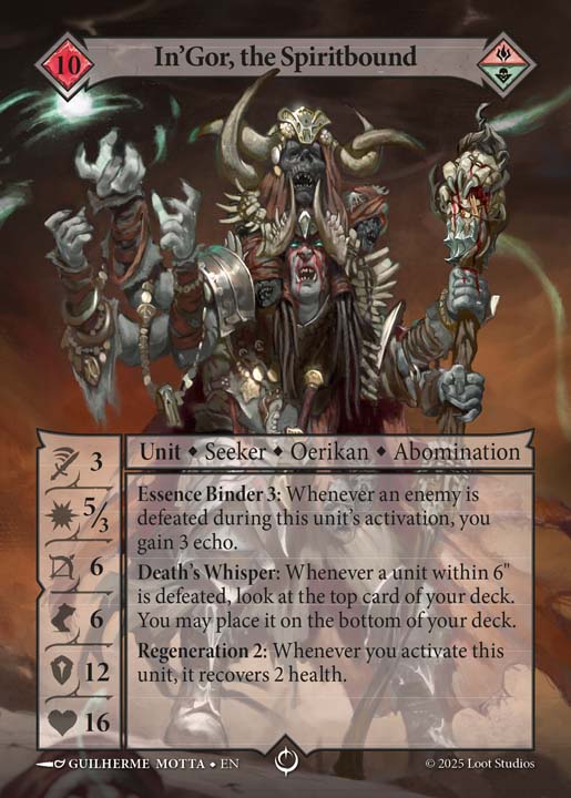 Malediction: In'Gor Spiritbound