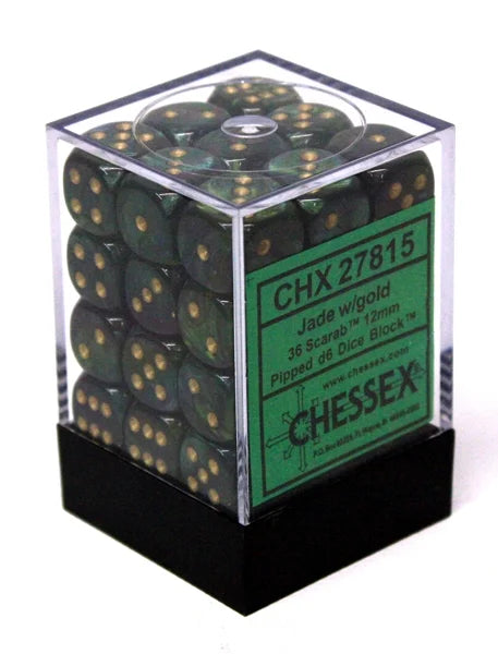 Chessex: Jade/gold