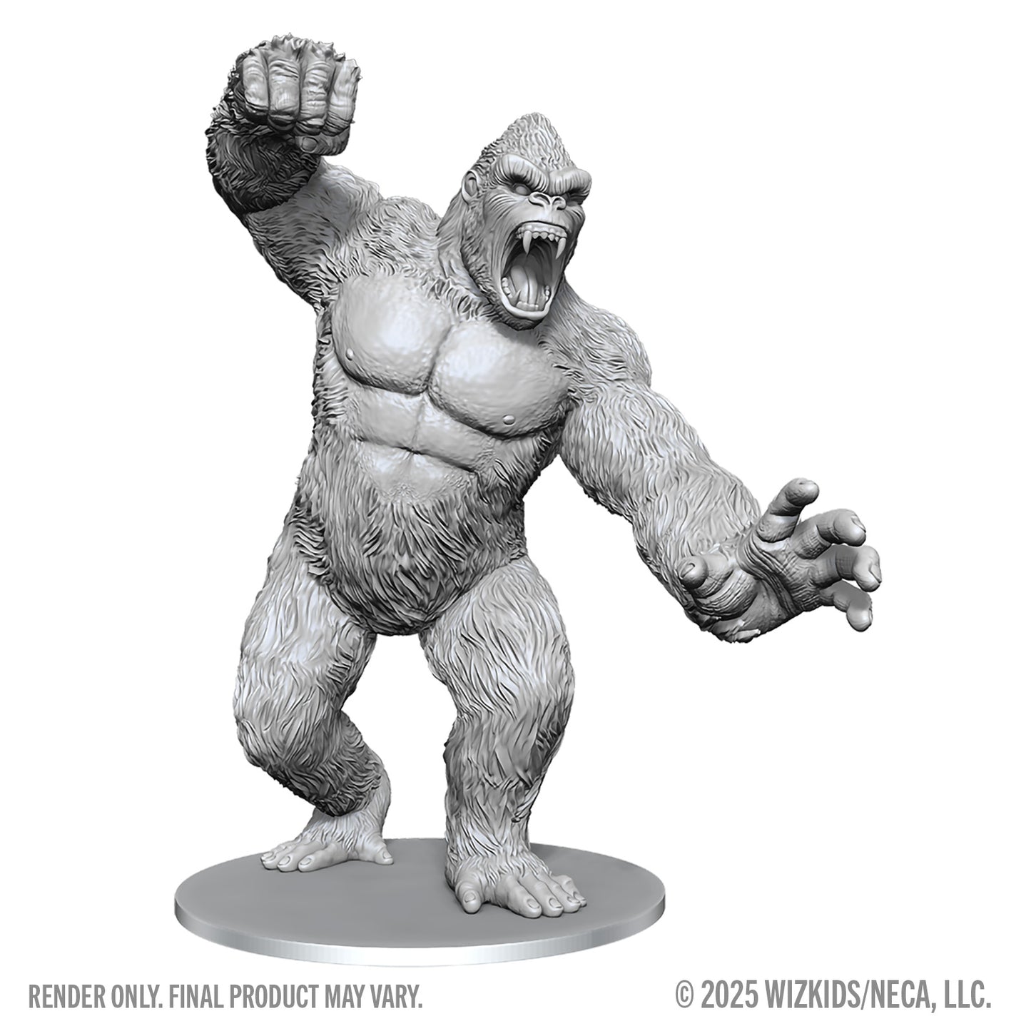 WIZKIDS UNPAINTED MINIS WV28 KONG