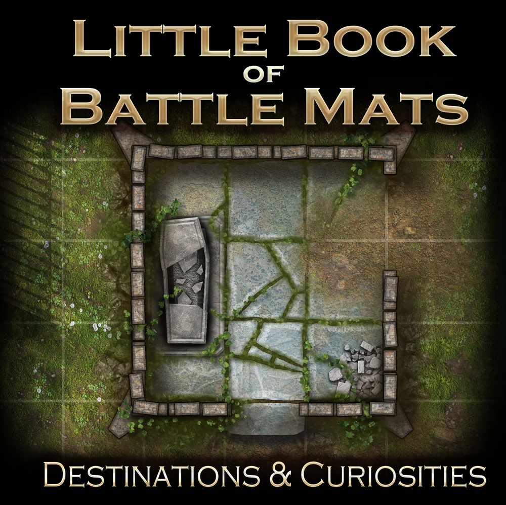 LITTLE BOOK OF BATTLE MATS DESTINATIONS & CURIOSITIES