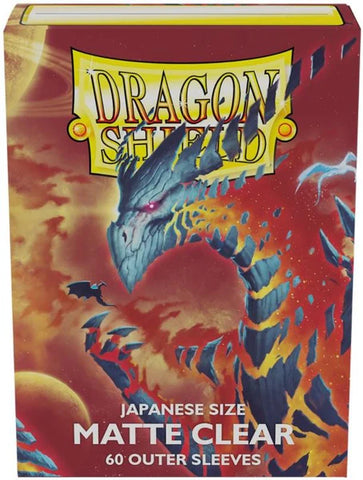 Dragon Shield: Matte Clear Oversleeves (Japanese Size)