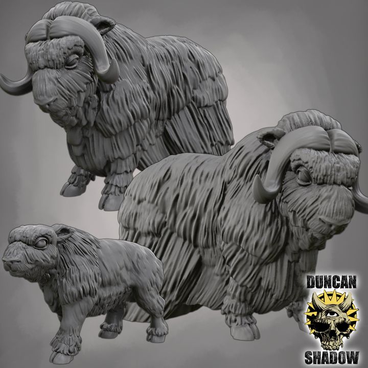 Duncan Shadow - Musk Ox 3-pack