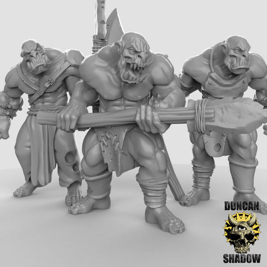 Duncan Shadow - Orcs with Spears 3-pack