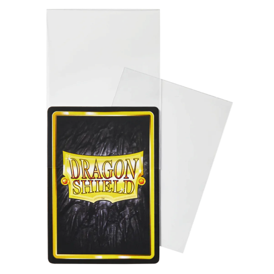 DRAGON SHIELD SLEEVES PERFECT FIT THICK INNER CLEAR 100