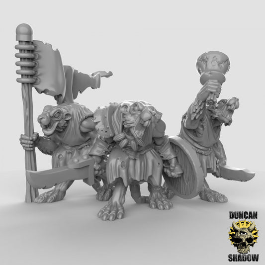 Duncan Shadow - Ratmen Command 3-pack