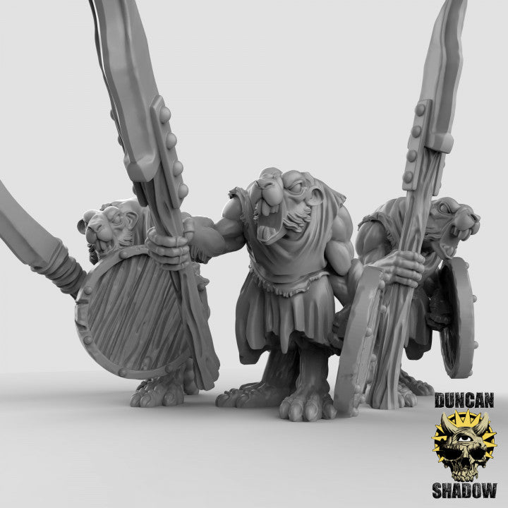 Duncan Shadow - Ratmen with spears 3-pack