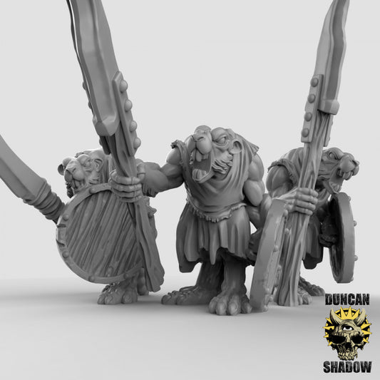 Duncan Shadow - Ratmen with spears 3-pack