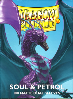 Dragon Shield: Soul & Petrol Dual Matte Sleeves