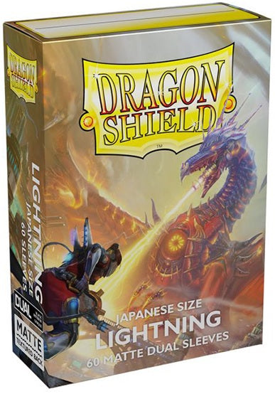 Dragon Shield Matte Sleeve - Lightning 60ct