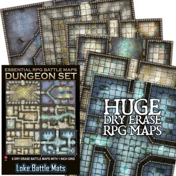 Essential RPG Battlemaps Dungeon Set