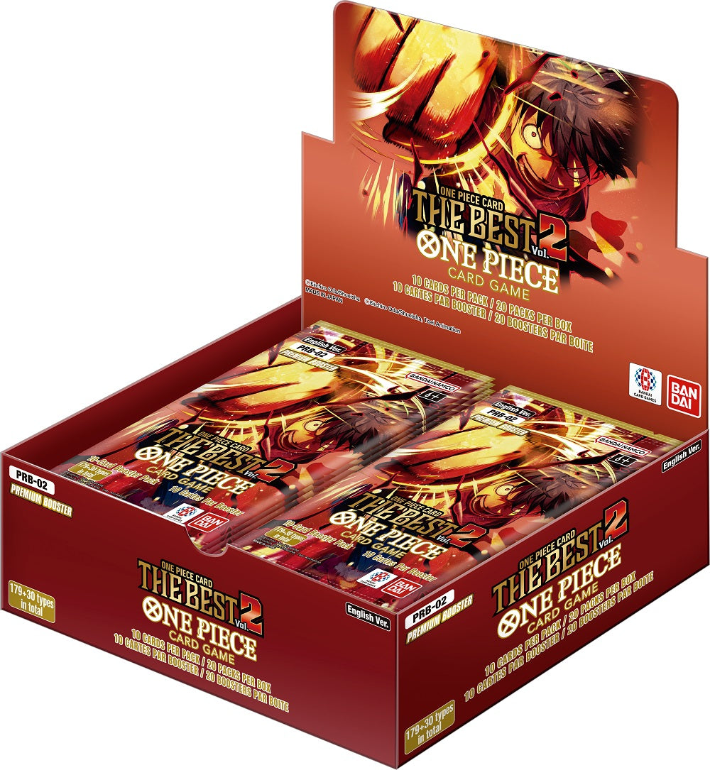 ONE PIECE CG PRB02 PREMIUM BOOSTER BOX VOLUME 2