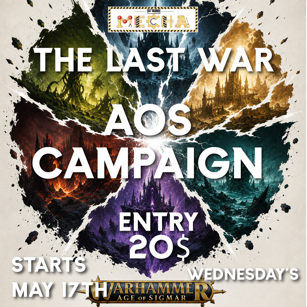 Age of Sigmar Campaign: THE LAST WAR | Starts Sept 30th