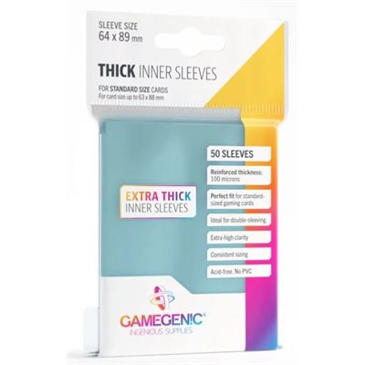 Sleeves: Gamegenic Thick Inner Sleeves